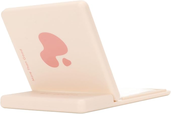 Zetiling Oil Blotting Sheet, Plant Fibre Material, 250 pcs, Easy Dispensing, Mirror Case, Makeup Puff, Easily Portable, Full Oil Control