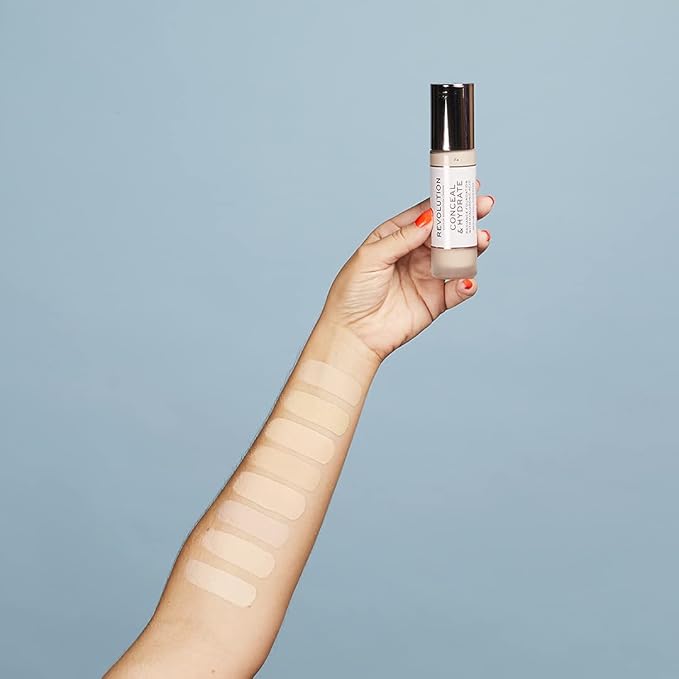 Makeup Revolution, Conceal & Hydrate, Foundation, F0.2, 23ml