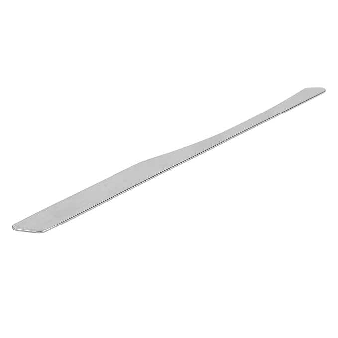 Metal Makeup Spatula, 3 Pieces Stainless Steel Makeup Spatula for Blending