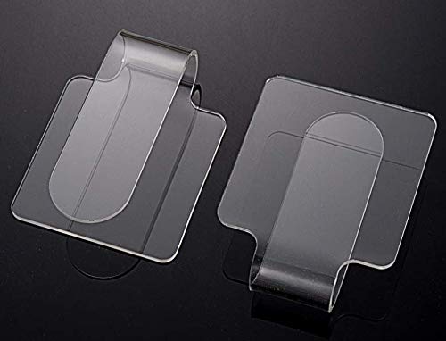 WOIWO 1PCS Transparent Acrylic Handheld Palette, Nail Makeup Palette Palette Palette