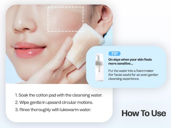 ma:nyo Pure Cleansing Water | Triple Micellar Technology for Sensitive Skin, Makeup Remover & Hydrating Cleanser, Korean Skincare 16.9 fl oz (500ml)
