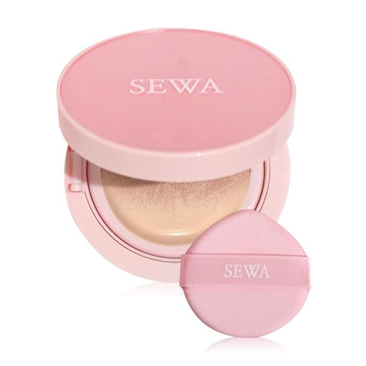 MakeupxSewa Cushion Glassy Matte Retouch for Natural Look, 4 shade (04-TAN, 15g)
