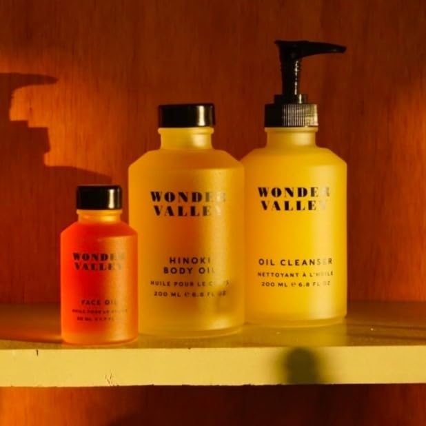 WONDER VALLEY - Oil Cleanser | Vegan, Cruelty-Free, All Skin Types | Cleanses and Hydrates All Skin Types (6.8 fl oz | 200 ml)