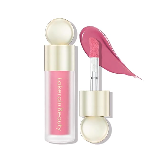 Liquid Blush Stick For Cheeks, Soft Velvet Cream Face Cheek Tint, Natural Matte Pink Red Blush Skin Tint, Waterproof Long Lasting Dewy Makeup, Moisturizing Lightweight Blendable (2#)