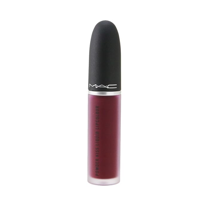 MAC Powder Kiss Liquid Lipcolor - 997 Over The Taupe for Women - 0.17 oz Lipstick
