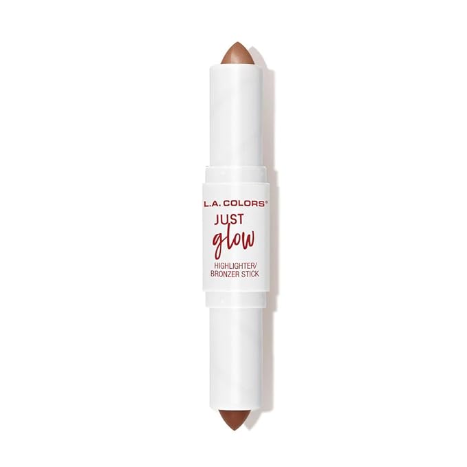 L.A. COLORS Just Glow Highlighter/Bronzer Stick, Copper Haze CCS596