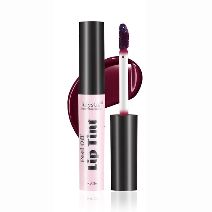 Peel Off Lip Tint, Waterproof Long Lasting Lip Stain, Matte Transfer-Proof Peel Off Lipstick, Non-Stick Cup Lip Color, Smudge-Free Lip Makeup for Women and Girls (05#, 1pc)
