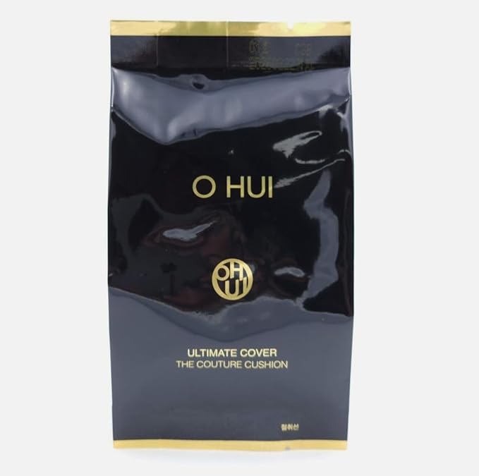 OhuiI Ultimate Cover The Couture Cushion #01 Pink Beige 1 Refil 13g And 1 Lip tint Balm T11 Viva Pink Special Set, Black