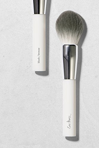 Ere Perez - Natural Eco Blush + Bronze Brush | Soft Bristles, Even Powder Distribution | Vegan, Cruelty-Free, Clean Beauty