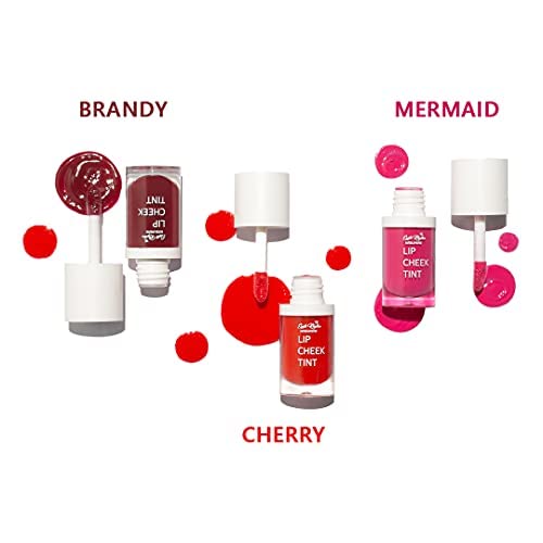 Lip & Cheek Tint Cherry, Hydrates Dry & Chapped Lips, Women & Girls - 5ml