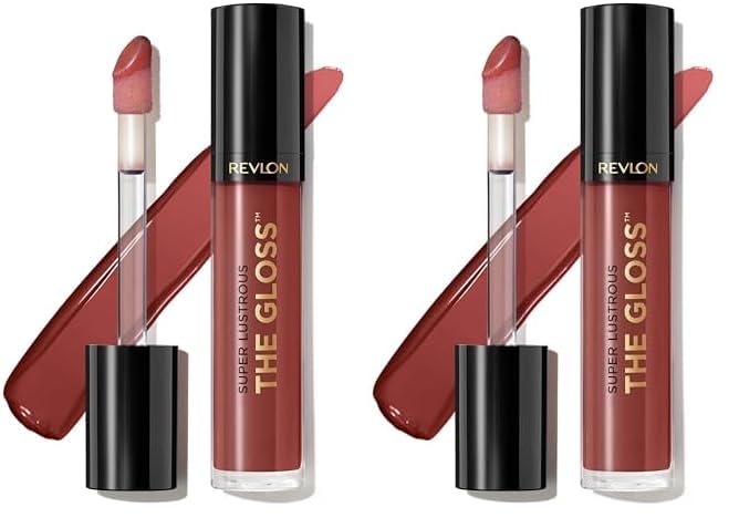REVLON Super Lustrous Lip Gloss, Indulge In It (Pack of 2)