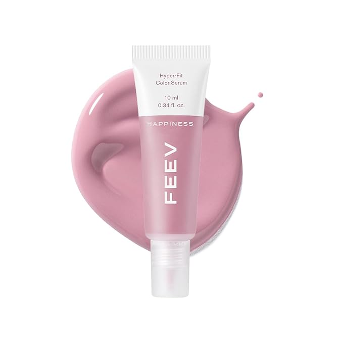 Hyper-Fit Color Serum Liquid Blush(10ml) | Dewy Cheek Blush Makeup | 50% of Hydrating Essence | Vegan | K-beauty (Happiness, 10ml)