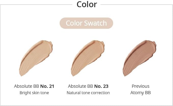 A.T.O.M.Y Absolute BB Cream NO.21 Gorgeous Tone - 1.11 FL OZ, Beige