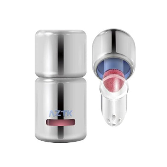 1 PC Liquid Blush with Sponge Head, Matte Nude Pink Orange Makeup Blusher Cream, 5ml