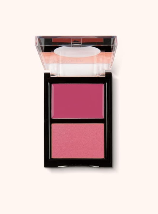 Absolute New York Cheeky Bloom Blush Infused with Hyaluronic Acid, Buildable Cream and Powder Base, Buildable High Pigment Coverage (MFCB03 Muted Orchid)