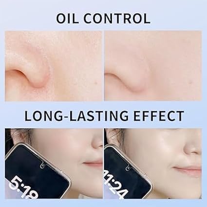 Oil Control Face Pressed Powder,Waterproof Long Lasting Finishing Face Powder, Cruelty-free,Matte Smooth Setting Powder Makeup,0.35Oz (ivory, 1)