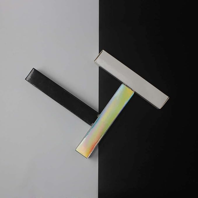 COSIDEA 50 pieces silver lip gloss box 20x20x110 mm mascara tube packaging lipgloss paper box