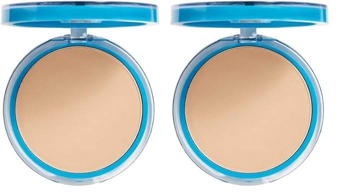 COVERGIRL Clean Matte Pressed Powder Classic Ivory Warm 510, .35 Ounce (packaging may vary) (Pack of 2)