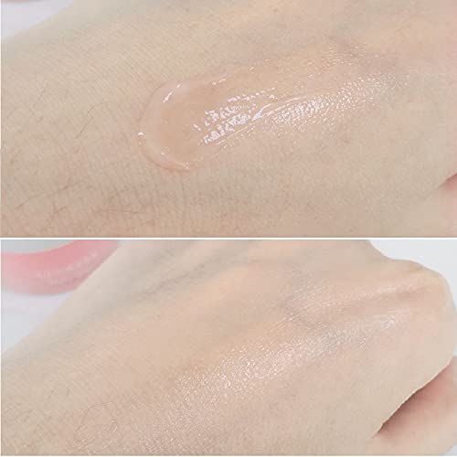 2PCS Hunmui Face Primer Pore Base Gel Cream Cover Pores Water Embellish Skin Silky Finish,Remove Oils Light Weight Primer Natural Make Up To Flawless Face Firming Moisturizers