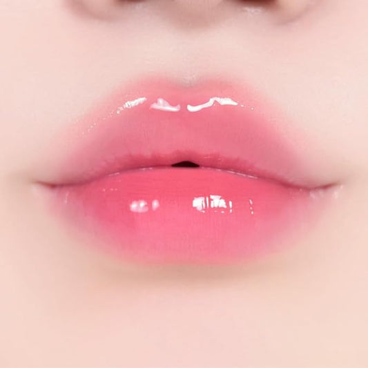 Lip Potion Sugar Glaze Tint | K-Beauty High-Shine & Long-Lasting Lip Tint | Hydrating, Non-Sticky Glossy Finish | 7 Shades | 0.3 Oz (No.11 Dolly Ball)