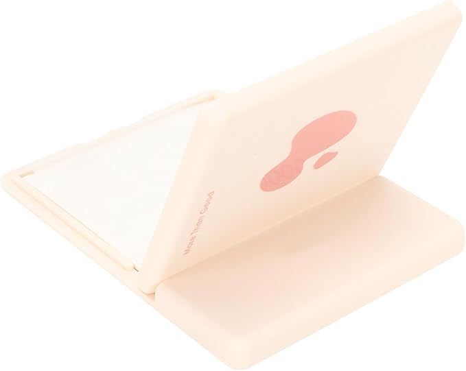 Zetiling Oil Blotting Sheet, Plant Fibre Material, 250 pcs, Easy Dispensing, Mirror Case, Makeup Puff, Easily Portable, Full Oil Control