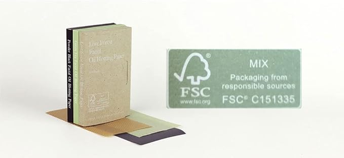 Premium Collection Oil Control Paper, Blotting Paper, Absorbing Sheets for Oily Skin Care (size 3.5" x 2.4") Made in Korea(Green Tea)