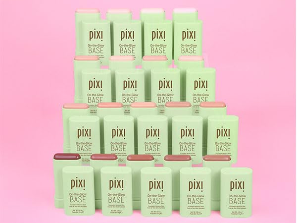 Pixi Beauty On-the-Glow Base| Tinted Moisturizer Foundation Stick | Vanilla: Fair, light warm shade| 0.6 oz / 19g