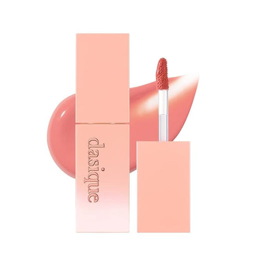 dasique Juicy Dewy Tint (08 Papaya Milk) 0.12 oz | Light Application with moisture | Long-wearing Glossy Lip Stain, Non-sticky | Vegan, Cruelty-free | K-beauty