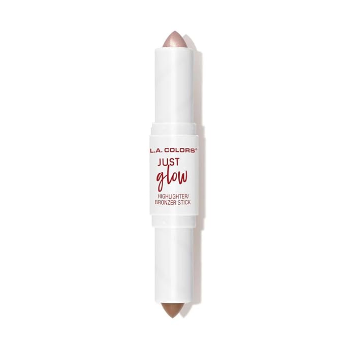 L.A. COLORS Just Glow Highlighter/Bronzer Stick, Champagne Daze CCS595