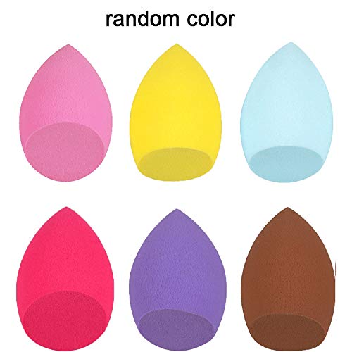 2pcs TLM Color Changing Foundation Liquid with 2 Brushes and 2 Cosmetics Sponge + Champagne Gold Face Body Glitter Liquid Highlighter Illuminator Dewy Drops with Makeup Brush