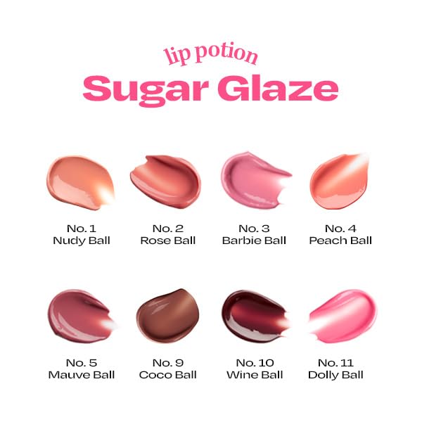 Lip Potion Sugar Glaze No.5 Mauve Ball + Steaming Milk | Gloss Tint & Primer Set