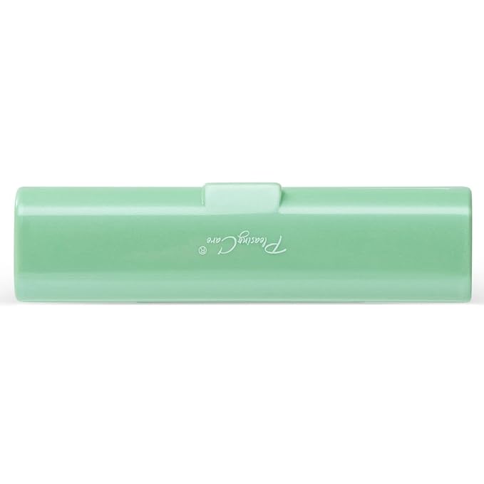 Natural Oil Blotting Paper Roll, Refillable Compact Dispenser No Shine Sheets, Absorb Excess Shine on Face or Scalp Instantly, Men and Women Facial Skin Care or Make Up Must Have (Green Tea)