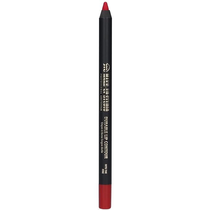 Professional Amsterdam Durable Lip Contour - Creamy Formula - For Full And Defined Lips - Wonderfully Soft - Applies Easily And Dries Matte - Irresistible Look - Into The Fire - 0.04 Oz