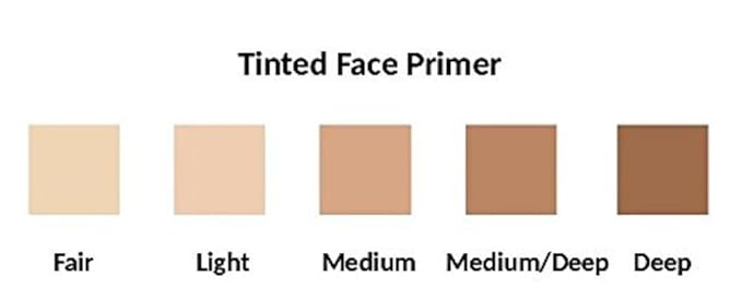 Tinted Face Primer Broad Spectrum SPF 20 - Demi-Matte Finish - Brightens Provides Anti Wrinkle Benefits - and Protects the Skin From Harm UV Rays - Leaving the Complexion Smooth (Fair)