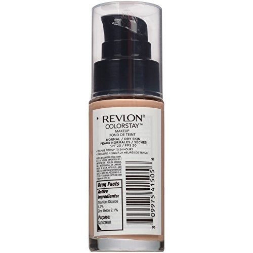 Revlon ColorStay Makeup, Normal/Dry Skin, Natural Beige 220, 1 Ounce