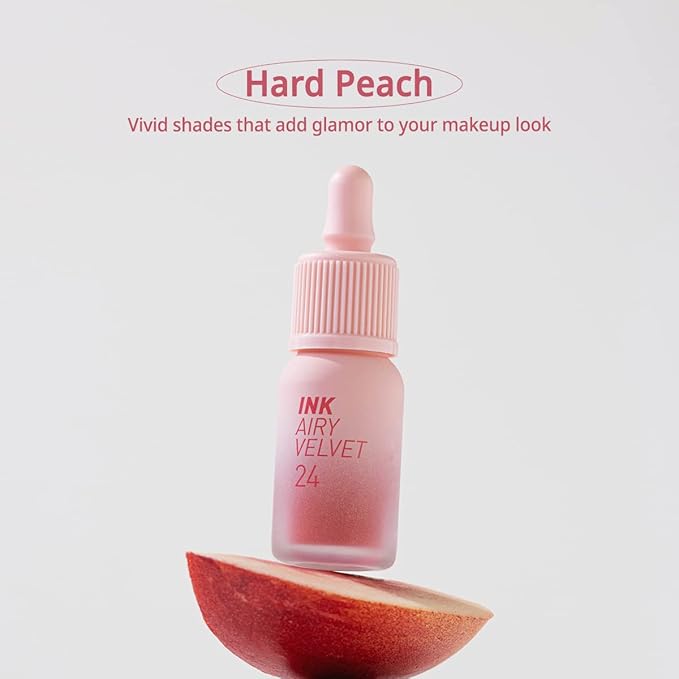 Peripera Ink Airy Velvet Lip Tint, Liquid Lip (022 CENTER PEACH)