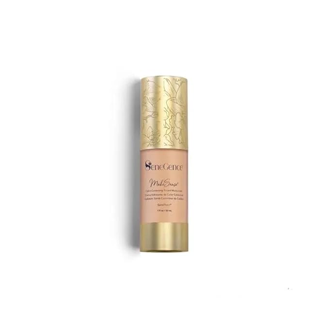 SeneGence MakeSense Color Correcting Tinted Moisturizer with Sheer Coverage, Light-Medium, 1 Fl Oz, Enriched with SenePlex+ and Botanicals for Smooth, Even-Toned Skin