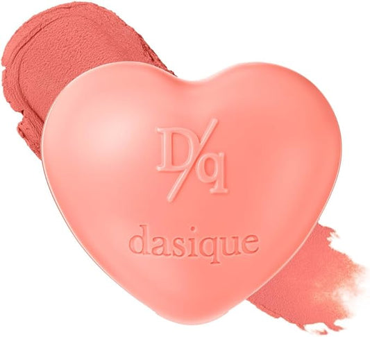dasique Souffle Color Pot #02 Pomelo Pudding – Makeup Blush, Buildable Silky-Smooth Texture, Build-In Mini Brush, Multi-Use For Cheek and Lip