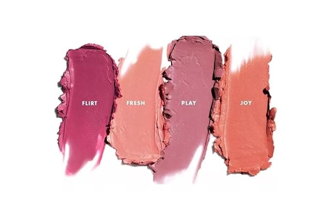FARMASi Blush Stick, Vibrant & Bold – Vitamin E-Enriched, Dermatologically Tested Matte Finish for Lips & Cheeks, 0.14 oz / 4 g, Play