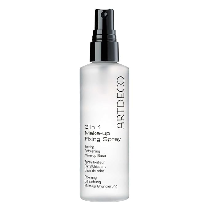 ARTDECO 3 In 1 Make-up Fixing Spray – Fix, Refresh, Prime: Prepare the Face for Makeup - Face Primer - Setting Spray - Vegan - 3.38 Fl Oz