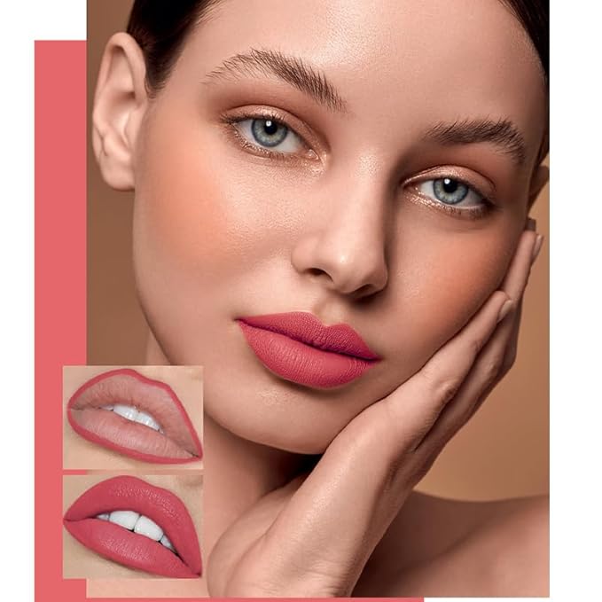 12 Pcs Pink Nude Brown Lip Liner Makeup Set - Waterproof & Smudge-Proof Matte Pencil Lip Liner Pack, Long-Lasting & Durable, Smooth & Easy Glide, Non-Smudge, Contouring, Filling & Layering (Set A)