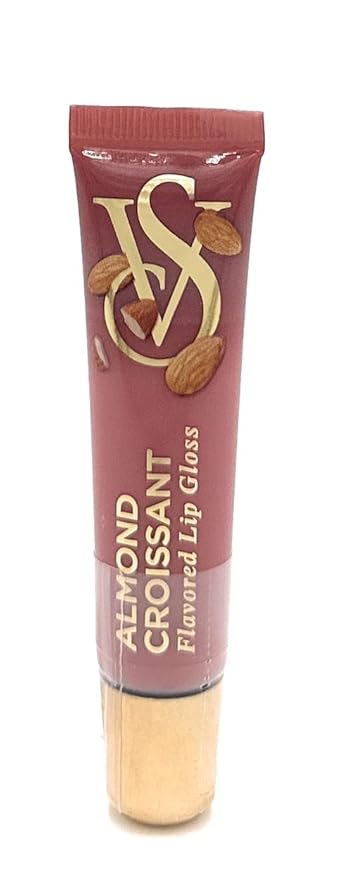 Victoria's Secret Flavored Lip Gloss Almond Croissant 0.46 Oz
