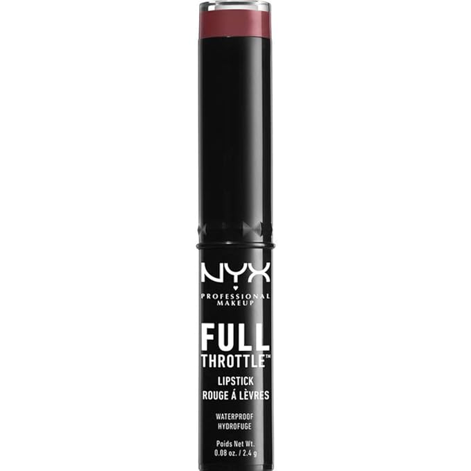 NYX Nyx cosmetics full throttle lipstick loaded