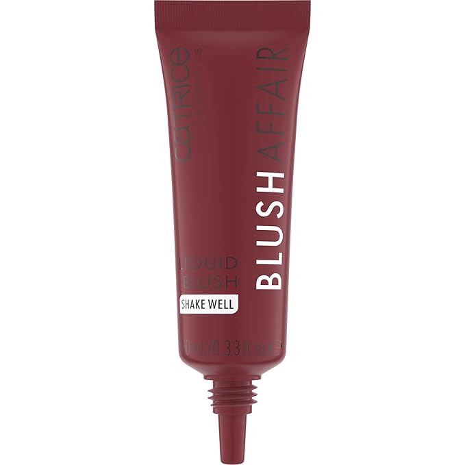 Catrice | Blush Affair Liquid Blush | Long-Lasting & Lightweight Multi-Use Make Up for Cheeks & Lips | Vegan & Cruelty Free | Without Parabens, Gluten, & Preservatives (50 | Plum-Tastic)