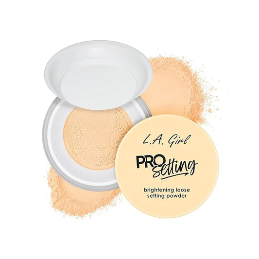 L.A. Girl Pro Setting Brightening Loose Setting Powder, Translucent GLP735