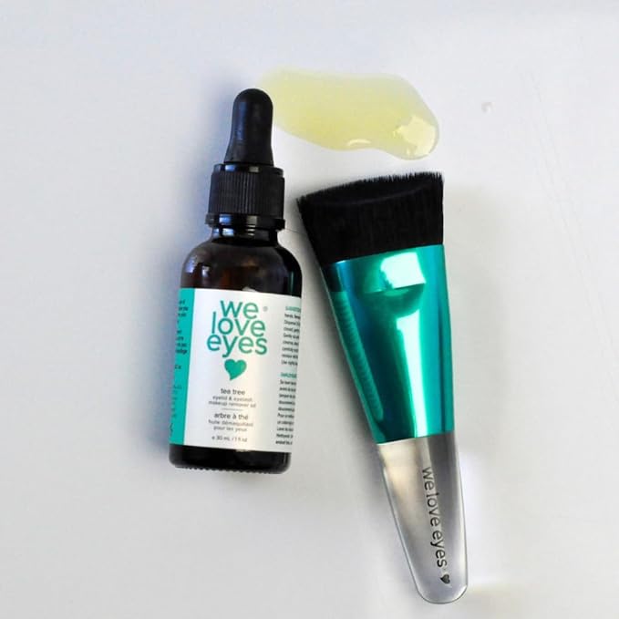 We Love Eyes - Tea Tree Oil Eye Makeup Removal System - Limit unnecessary lash and brow loss when removing eye makeup