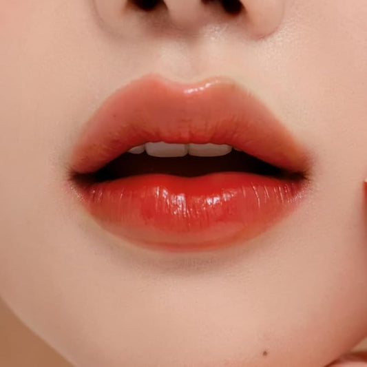 Dewy Fit Tint – 8 Colors | Non-Sticky, Buildable Shine with Vivid Color | Long-Lasting & Moisturizing for a Plump, Glossy Finish | K-Beauty Lip Color (#002 Marronier, 0.1 Fl Oz)