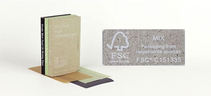 Premium Collection Oil Control Paper, Blotting Paper , Absorbing Sheets for Oily Skin Care (size 3.5inch x 2.4inch) Made in Korea (Love Forest) AJ12