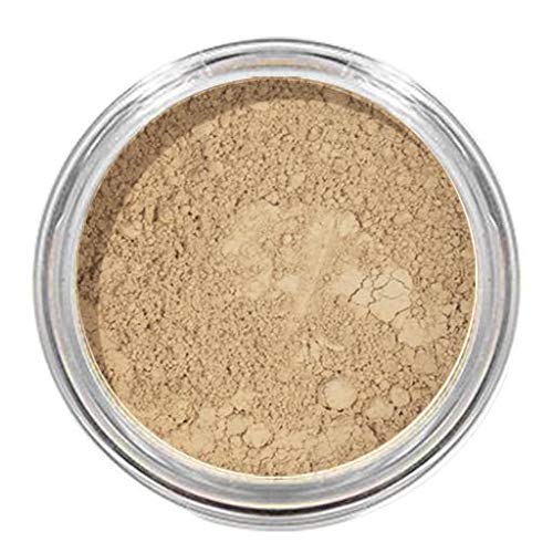 InstaFame Loose Mineral Foundation Powder, Full Coverage Matte With Natural SPF for Sensitive Skin, Create