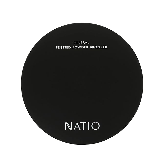 Australia Mineral Pressed Powder Bronzer - Warm Toned, Medium Shade Bronzer Powder - Shimmery Finish - Vegan - Sunswept - 0.7 oz